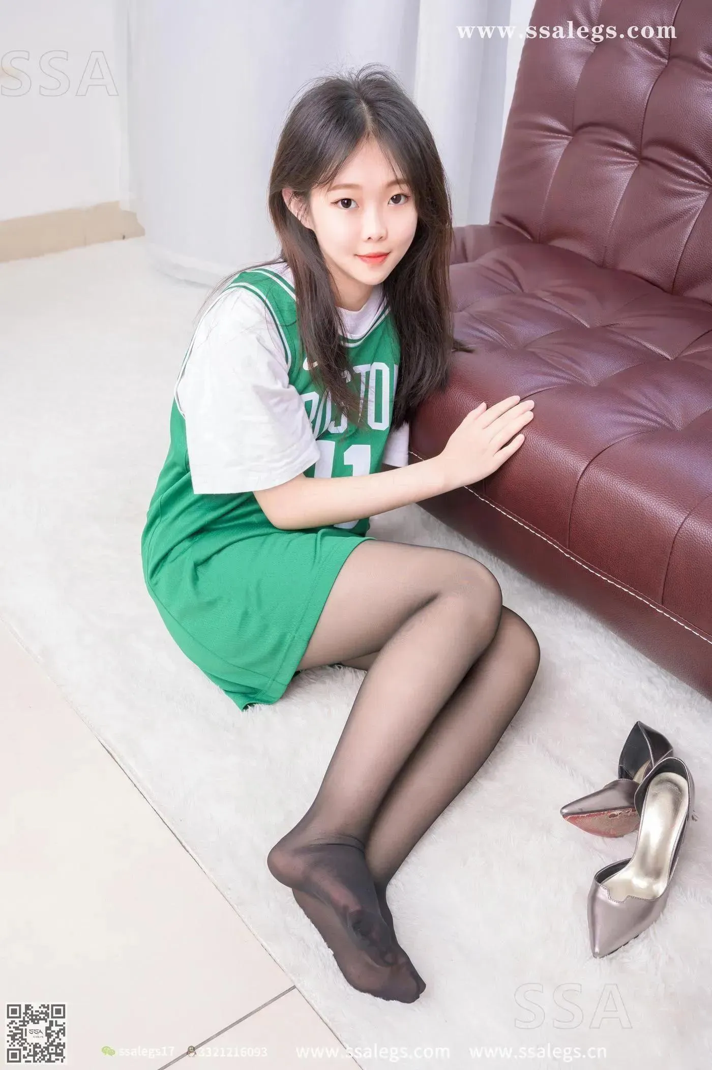 [SSA丝社]超清写真 NO.347 点点偷穿姐姐的高跟鞋和黑丝(下) [69P]插图7